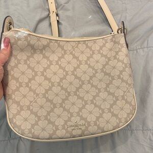 Kate Spade Cream Floral Shoulder Bag
